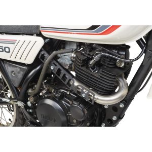 Stainless Steel Header Pipe incl. Flange, especially suitable for XT250 with Marving or Bull silencer item 91327/91324, exhaust paint see 51016