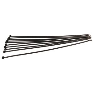 Cable Ties, 380mm, Black, Pack of 10