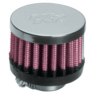 K&N Crankcase Vent Filter (62-1360) with 19mm Rubber Base