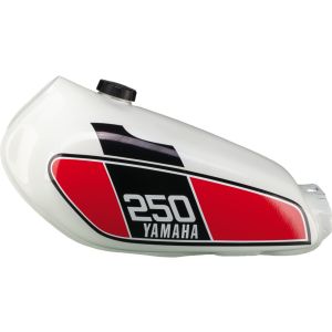 Tank Decal 76 XT Style, red/black/white, 1 pair (for Clean White painted tank)