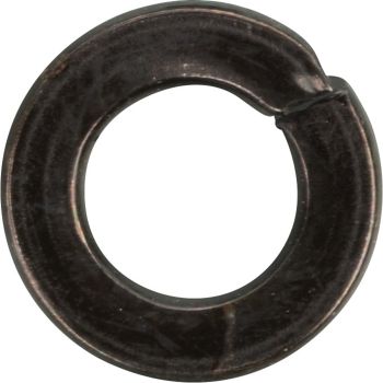 B6 Spring Washer, Black Zinc Plated