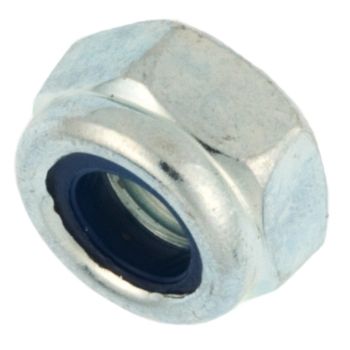 M6 Self-Locking Nut, Zinc-Coated