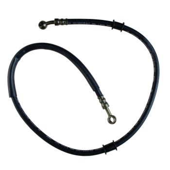 Replica Brake Line, 980mm, Fittings 10/30° angled (DOT approved, SAE J1401, matching Banjo Bolt see Item 29447)