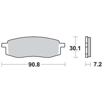 TRW-LUCAS Brake Pads, Front Left (Vehicle Type Approval)