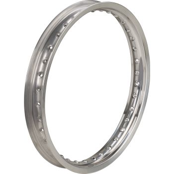 Replica Aluminium Rim 1.85x18', polished, drilled, OEM reference # 94418-18199