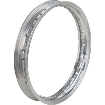 Replica Aluminum Rim 2.15x18', Polished, Drilled