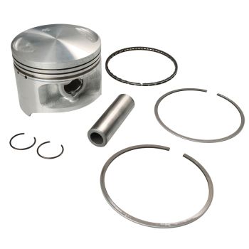 Piston,-Ring,-Pin-Set, 1st Oversize, (+0.25/87.25mm) (OEM)