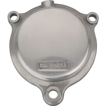Oil Filter Cover, Clear Painted (OEM)