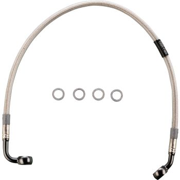 Stainless Steel Brake Line, Rear  (Vehicle Type Approval)