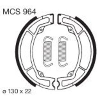 TRW LUCAS Brake Shoes Front incl. Springs, OEM reference # 322-25130-00
