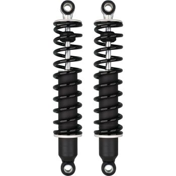 BILSTEIN Rear TwinShock Absorber Set, 325mm, Stock Length, Vehicle Type, Black Spring, 1 Pair, Vehicle Type Approval