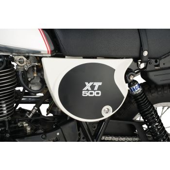 Side Cover Decal Set 'XT500', 1 Pair Right & Left, Lettering similar to 1980 TT500 US model