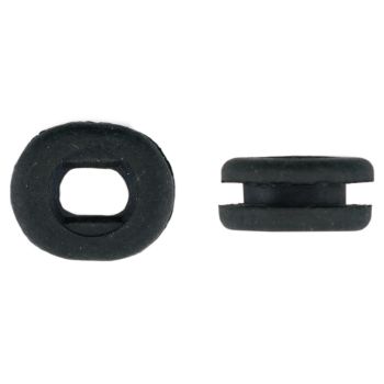 Rubber Damper, e.g. between frame/side cover (oval), 1 piece OEM reference# 90480-01176