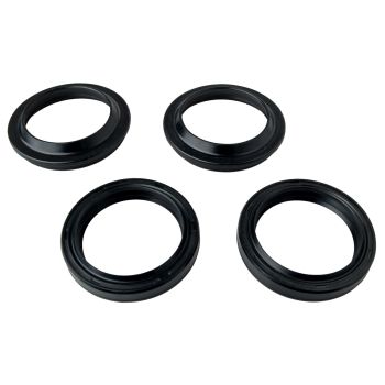 Fork Oil Seals (41x53x8/10,5), 1 Pair, incl. Dust Seals