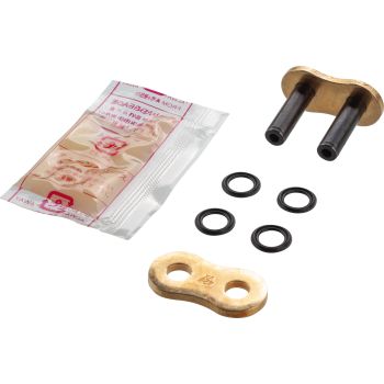 Hollow Rivet Chain Joint DID 428VX (X-Ring, Black/Gold)