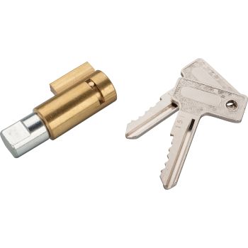 Steering Lock with Angled Key, Ø12mm, length 38.5mm, incl. 2 keys