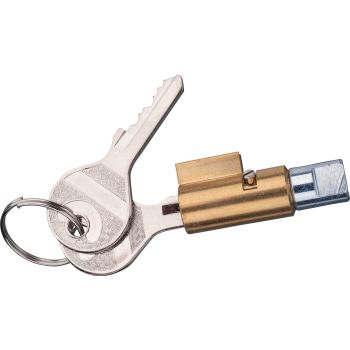 Steering Lock with 2x Straight Key, Ø12mm, length 38.5mm, locking pin Ø10/12.5mm