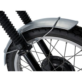KEDO Aluminium Front Fender Kit 'Scrambler', 21', incl. all necessary parts