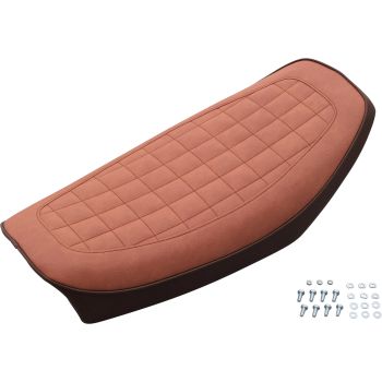 Classic Seat, quilted, brown quilted (additional seat fairing for models up to 1983 or from 2014 onwards required, see item 29546)