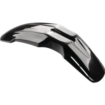 SuperMoto Front Fender, Black, with Louvres (UFO)