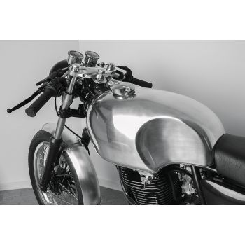 Daytona 'GoldStar' Aluminium Fuel Tank , approx. 20l, including Locking Gas Cap (Snap type)