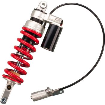 YSS Rear Shock Absorber with Hydr. Spring Preload, harder spring compared to OEM, rebound 30 clicks, comp. high/low 30 clicks (Type Approval)