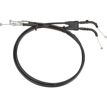 Throttle Cable, complete, opener & closer, OEM reference # 43F-26302-00, length 985/1050mm
