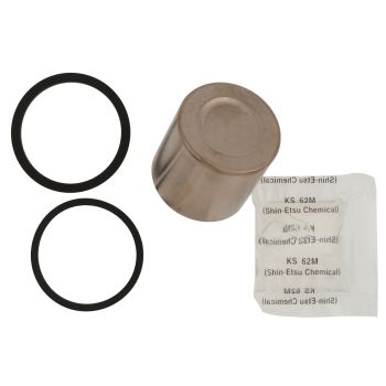 Piston Set for Front Brake Caliper, 1 set, incl mounting paste