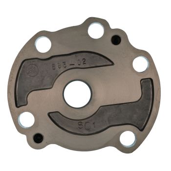 Oil Pump Housing Cover (5-hole type, also suitable for the older 3-hole type), -> for price advantage see housing complete item 27590