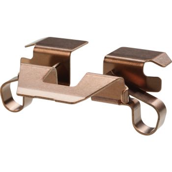 Clamp for Brake Pad Bracket, 1 piece, OEM no. 2KF-25919-10 or 4MA-25919-00 (2 pieces installed per brake caliper)