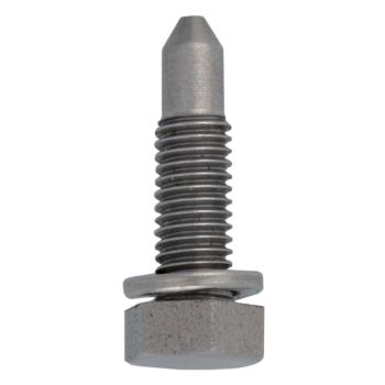 Screw for Brake Pad, Stainless Steel with Hex-Head