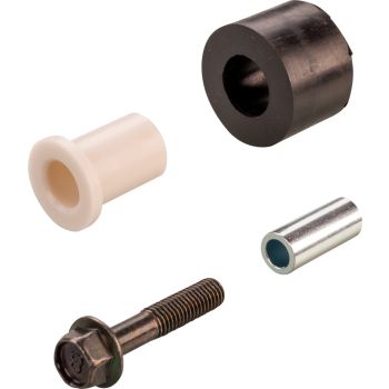 Chain Slider (Ring) incl. Bolt and small Parts, ready to mount, Set of 4 Pieces