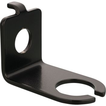 Bracket for rear brake light switch, stainless steel, black, OEM Reference # 1T2-21441-00