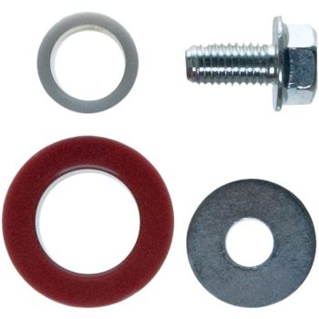 Chain Slider (Ring) incl. Bolt and small Parts, ready to mount, Set of 4 Pieces