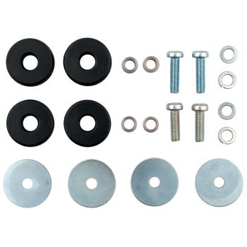 Mounting Kit for OEM XT500 Chain Guard Item 10149RP, 20 Pieces, Complete (Rubbers, Bushings, Screws, Washers)