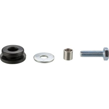 SR500 Mounting Kit, complete, for Aluminium Chain Guard (Rubber, Bushing, Screw & Washer)