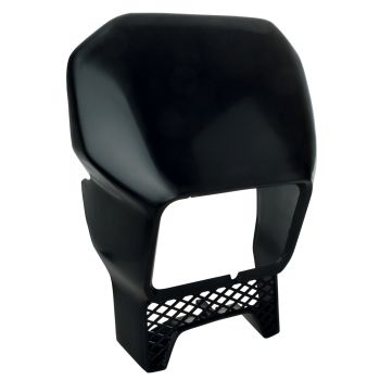 Replica Headlamp Fairing WITHOUT Decals, Black