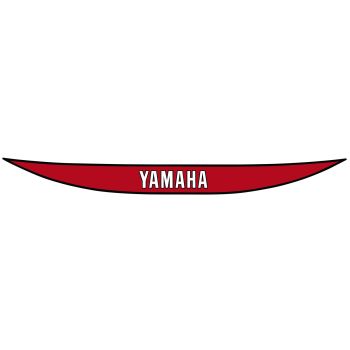 Rear Fairing Decal Red/White/Black (Replica)