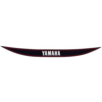 Rear Fairing Decal (Replica) 1979/2, Dark Blue/White Lettering/Red Edging