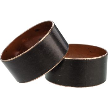 Sleeve Bearing / Fork Guide, hardened steel with copper and PTFE coating, 1 pair