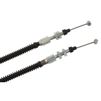 Throttle Cable Set, Complete With Guides, OEM reference # 3TB-26302-00, 3YF-26302-00, length 1015/1100mm