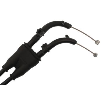 Throttle Cable Set, complete with guides, length cover/cable1015/1100mm, OEM reference # 3TB-26302-00, 3YF-26302-00,