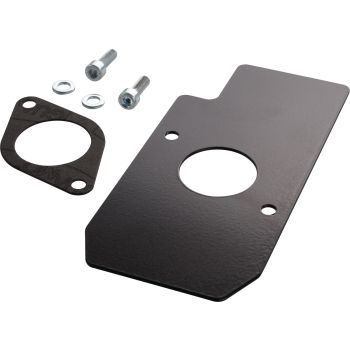 Carburettor Heat Protection Set, aluminium black coated