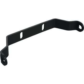 Indicator Bracket, rear/black anodized, for JvB-moto Rear Fender, 1 Piece, Aluminium, fits RH+LH