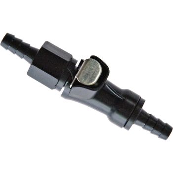Fuel Line Connector for Fuel Line Size 6mm, Seals on both Sides.