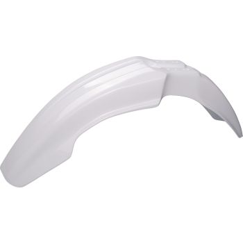 Front Fender, white, without venting slots