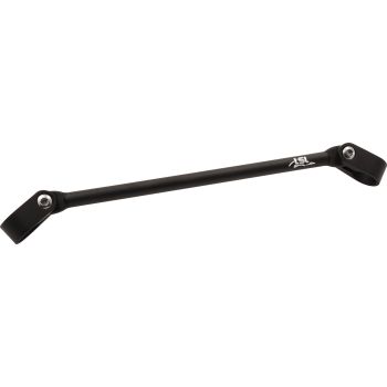 LSL Handlebar Strut Crossbar, aluminium matt black anodized, strut diameter  1/2', length 280mm, fitting length mid/mid 262mm