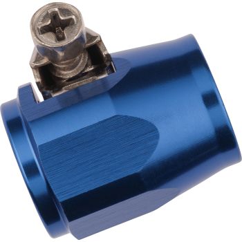 Oil Line End Cap, Blue, 1 Piece (Aluminium, red anodized, hex-head design, suitable for oil line 90144 and in combination with item 50253/50254)