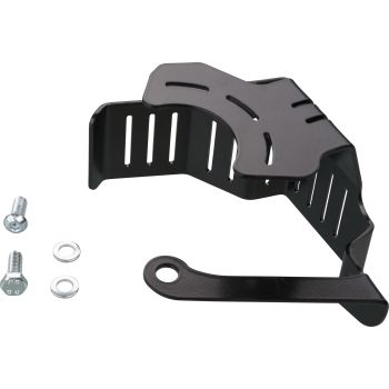 KEDO Protection/Cover for Rear Brake Caliper, 2mm stainless steel black plastic coated