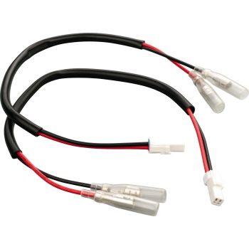 Adapter Loom for Rear Accessory Indicators, YAMAHA system plug to  Japanese female connector, 1 pair